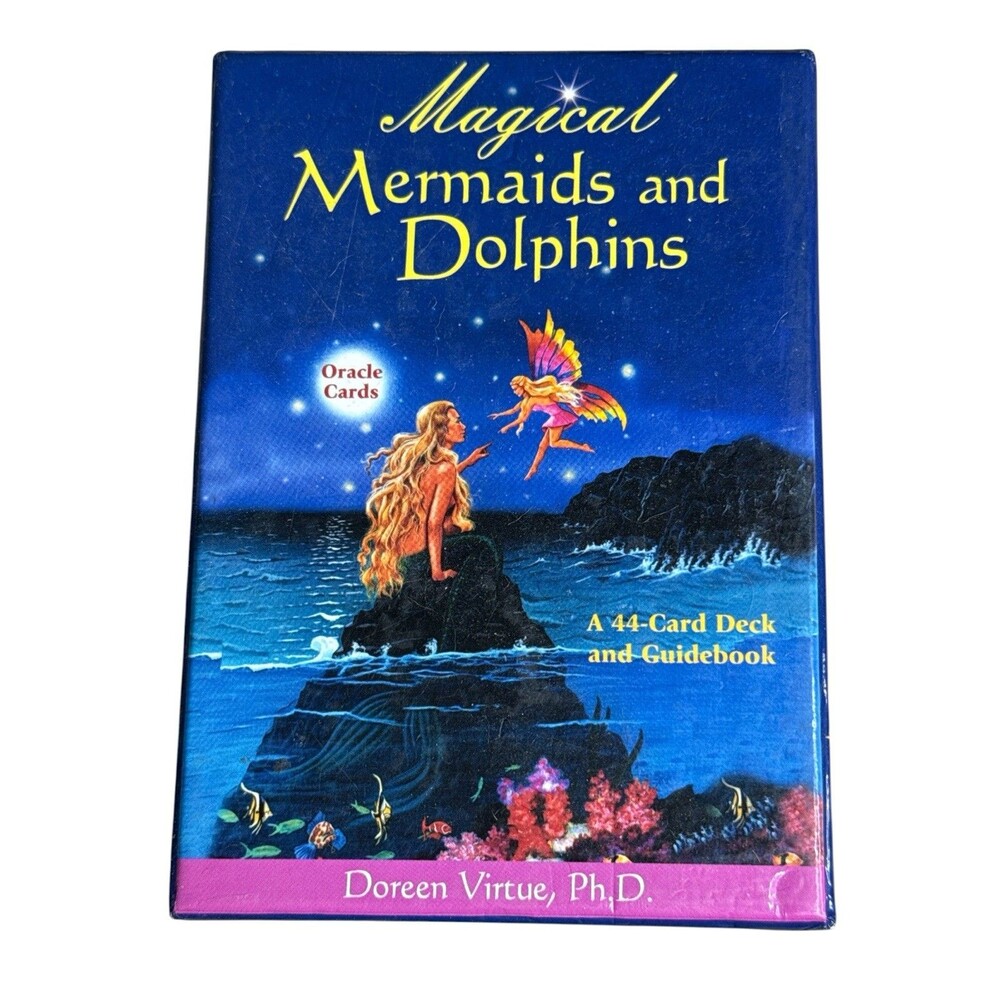 Doreen Virtue Magical Mermaids and Dolphins Oracle Cards 44 Complete